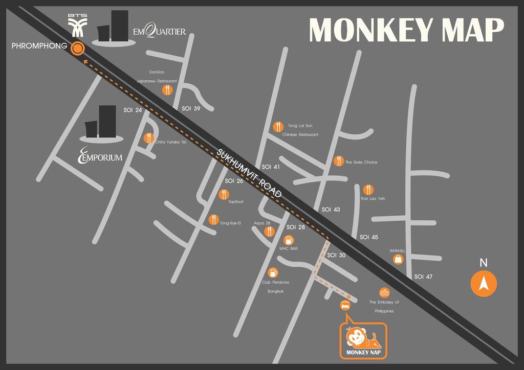 Monkeynap Hostel Bangkok Exterior photo